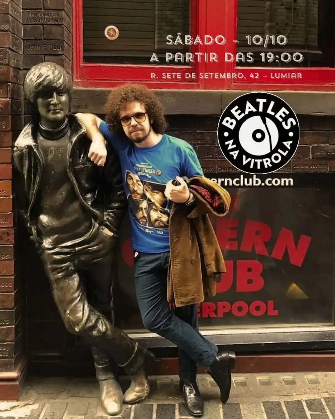 Flyer de Victor Nogueira