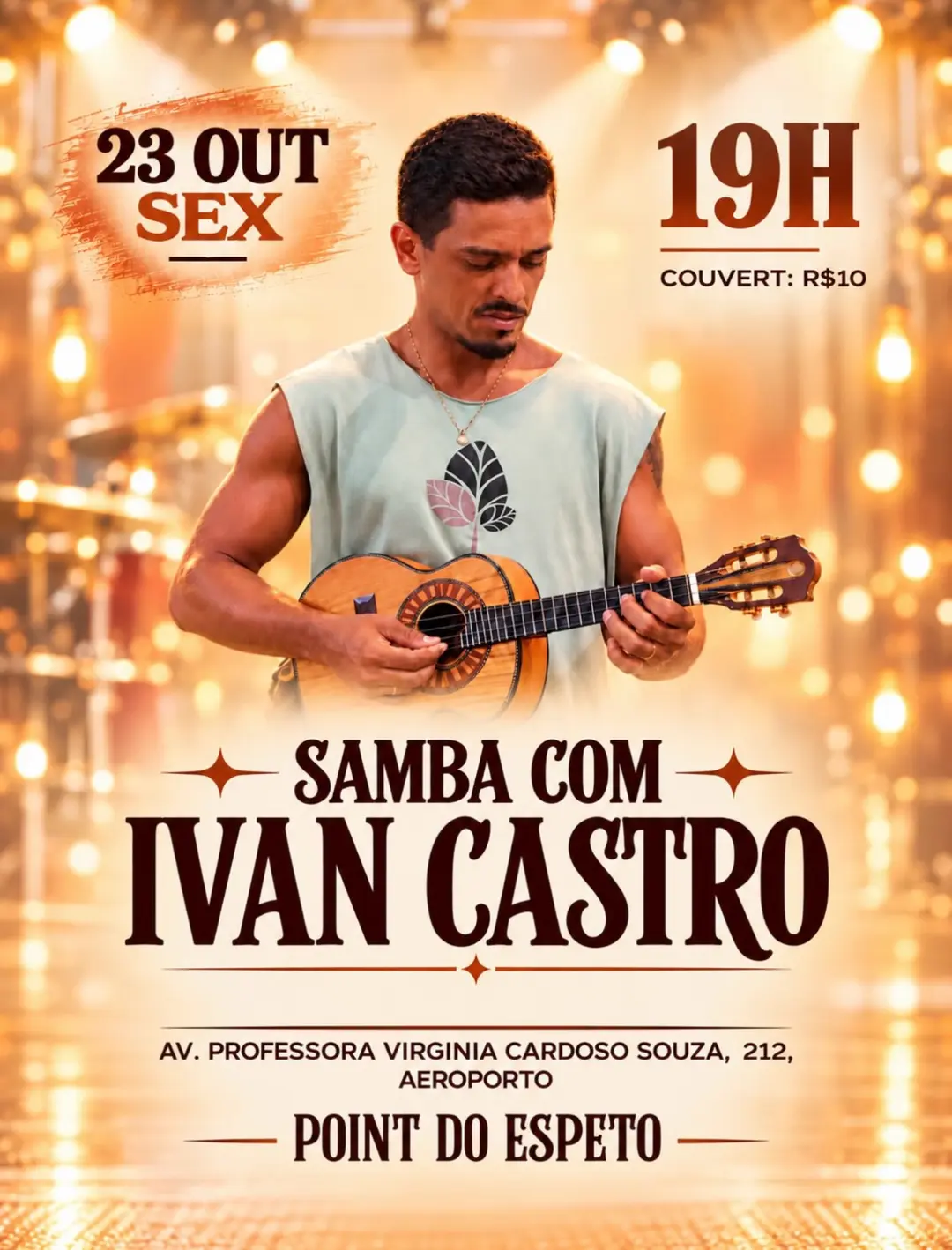 Flyer de Ivan Castro