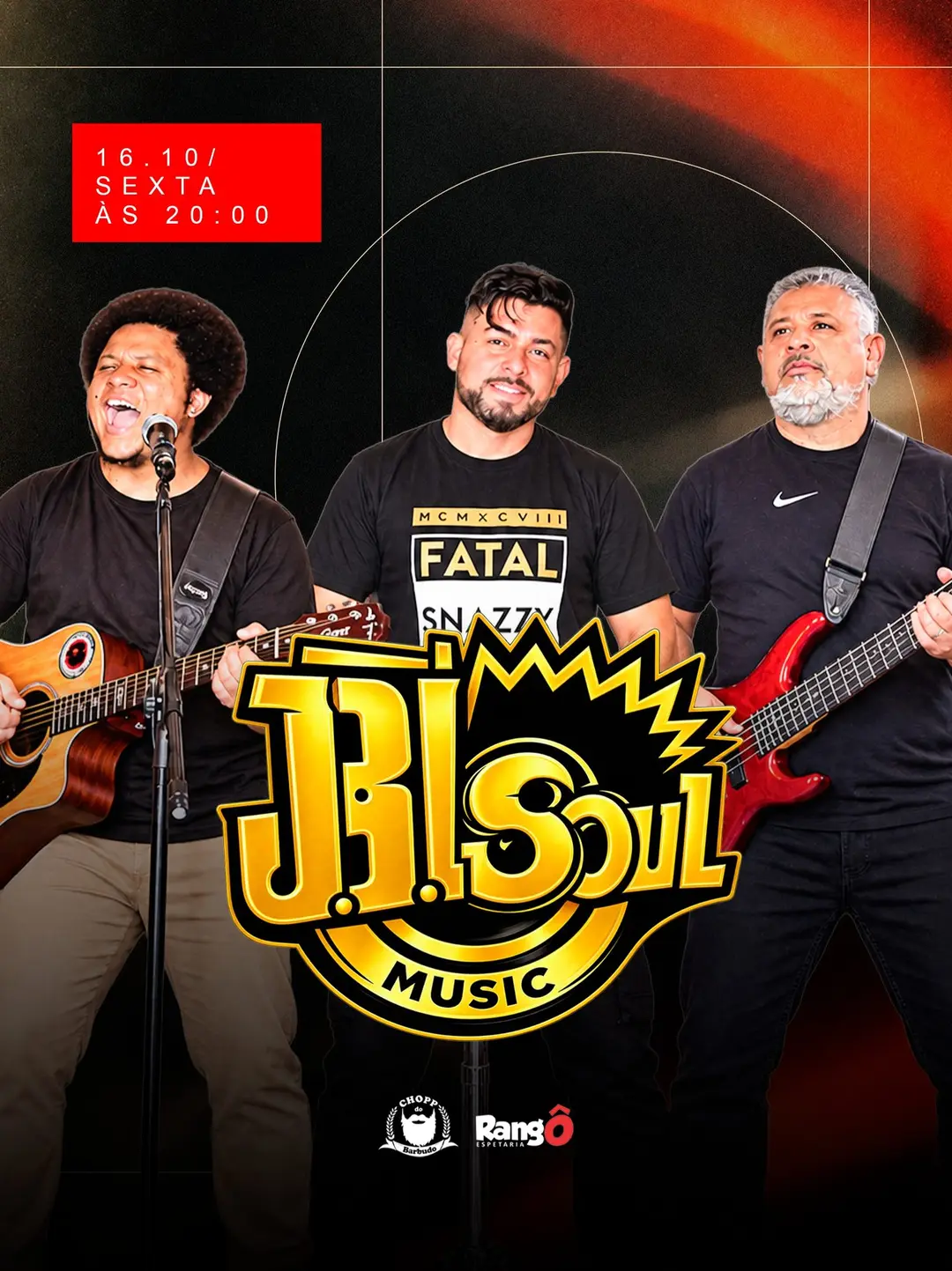 Flyer de J.P.I Soul Music