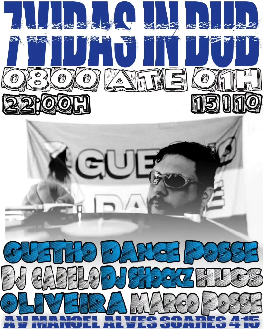 Flyer de Guetho Dance Posse