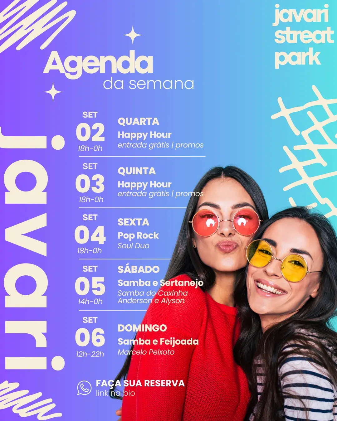 Flyer de Marcelo Peixoto