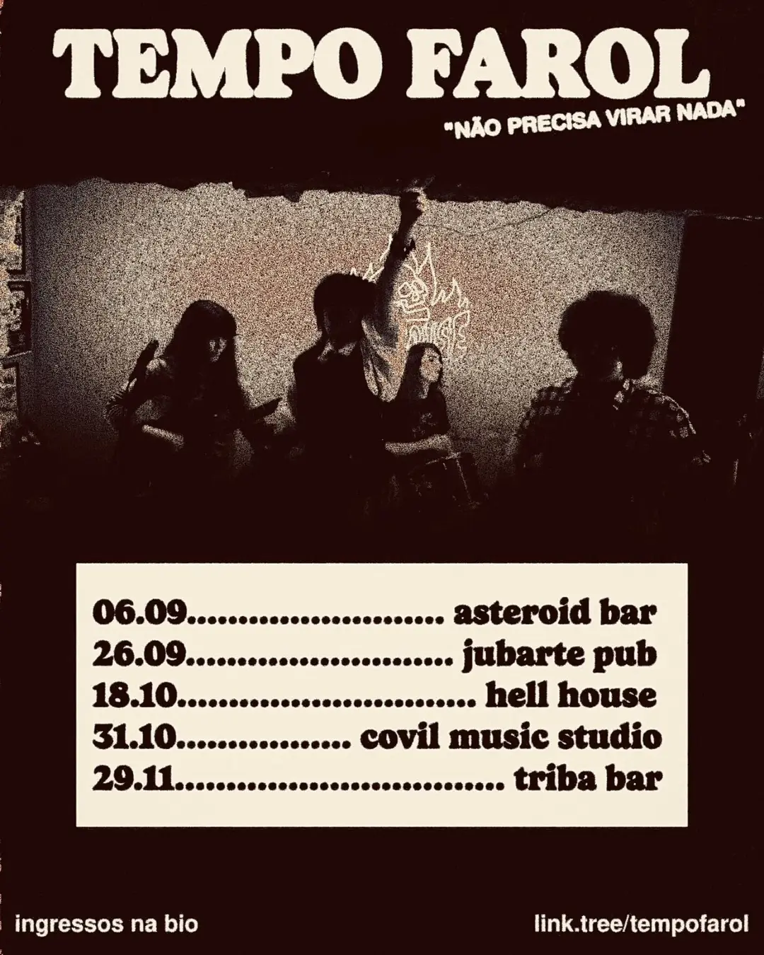 Flyer de Tempo Farol