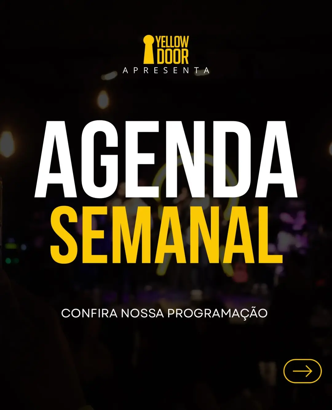 Flyer de Grupo Samba Aí