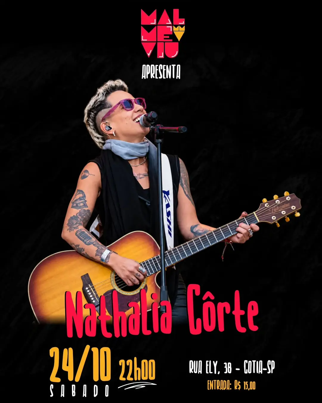 Flyer de Nathalia Côrte