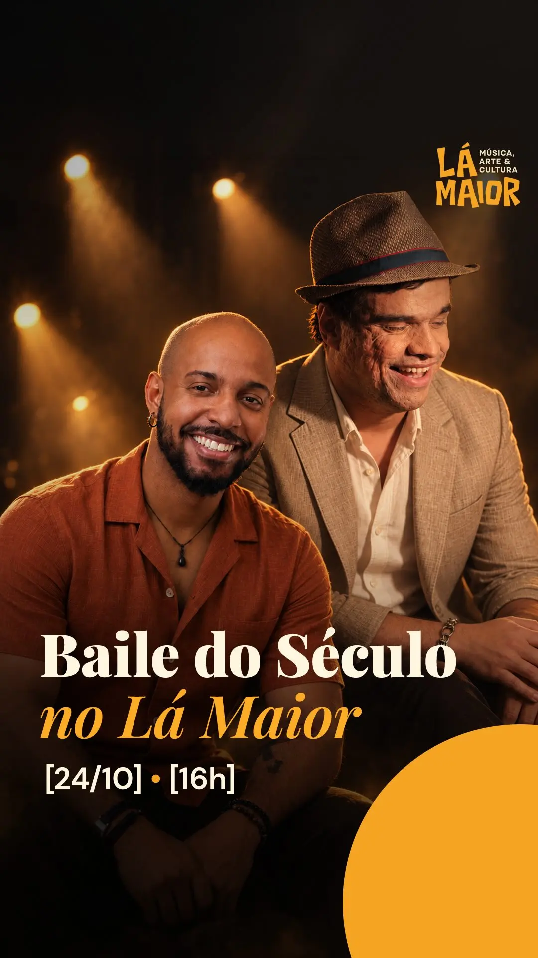 Flyer de Daniel Murray e Jean-Luc Thomas