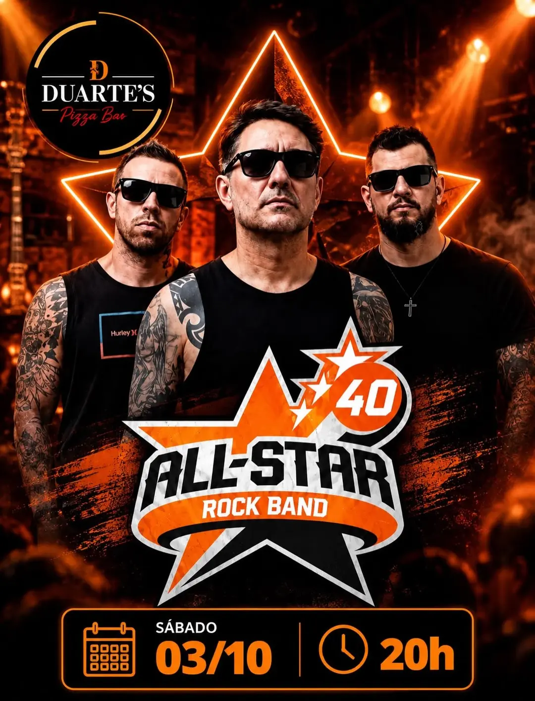 Flyer de All Star 40