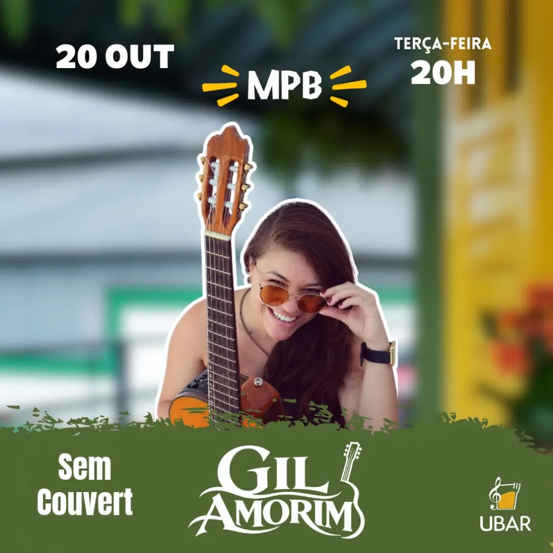 Flyer de Gil Amorim