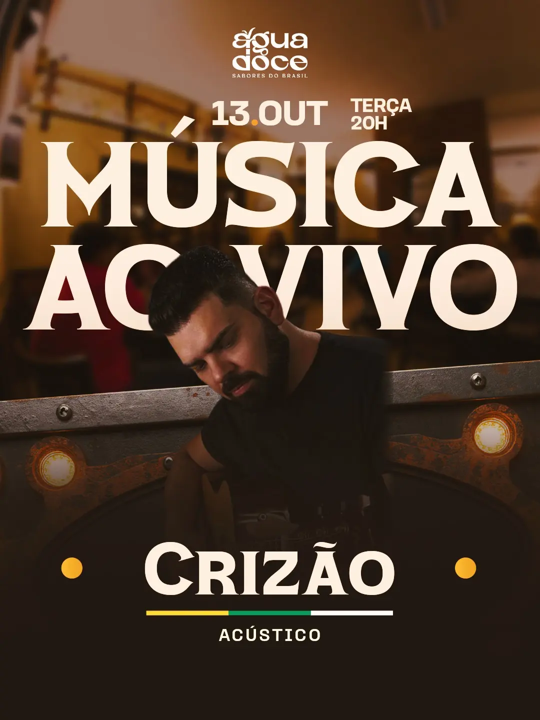 Flyer de Rogério Bastos