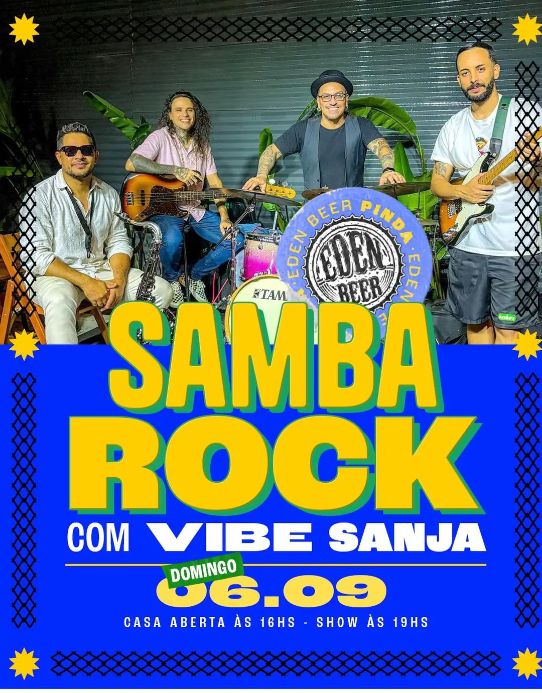 Flyer de Banda Vibe Sanja