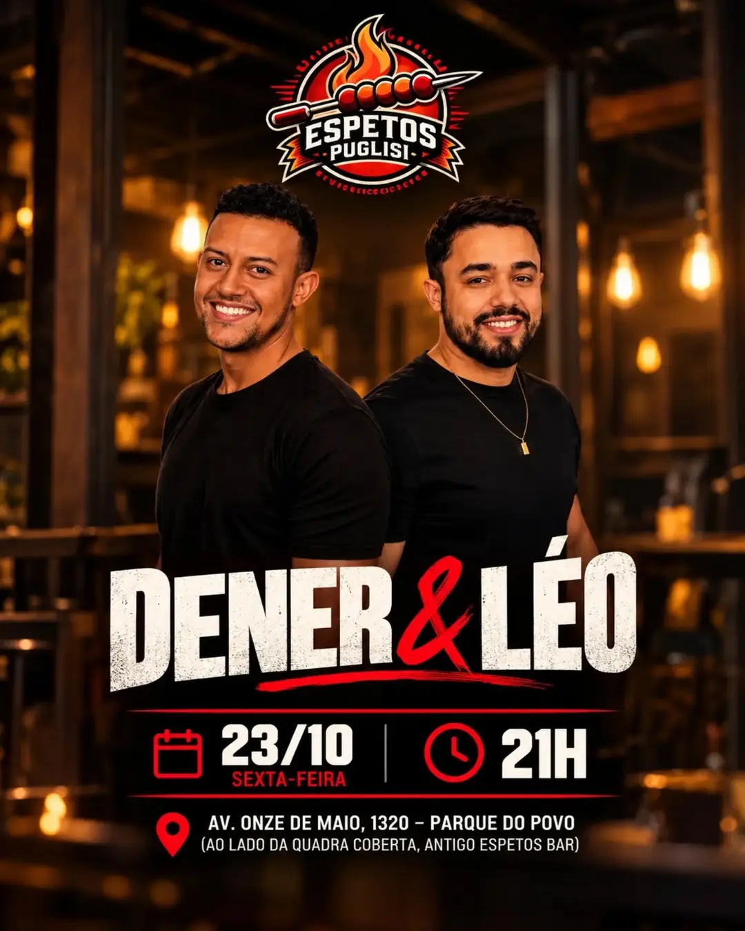 Flyer de Dener & Leo