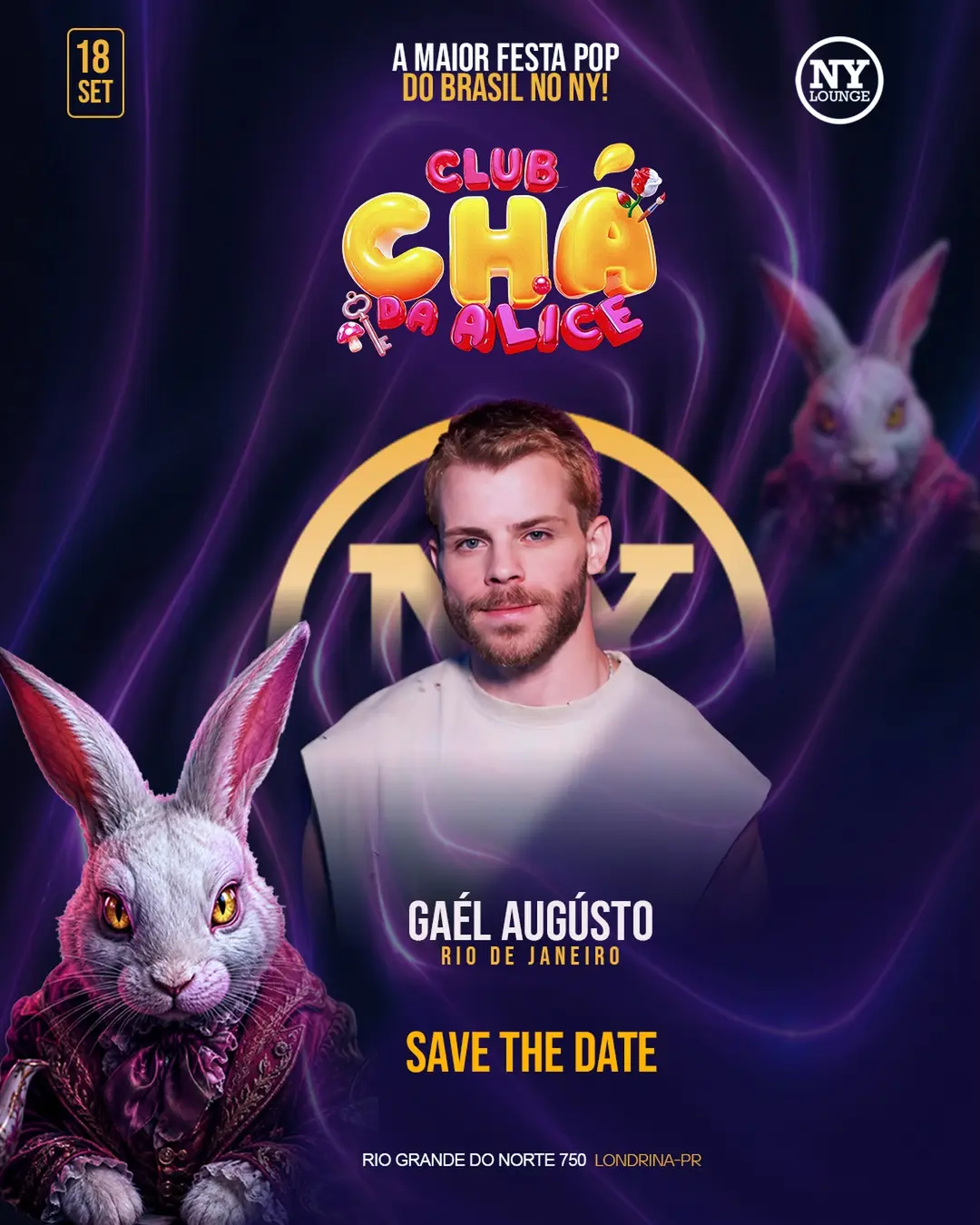 Flyer de Gaél Augusto