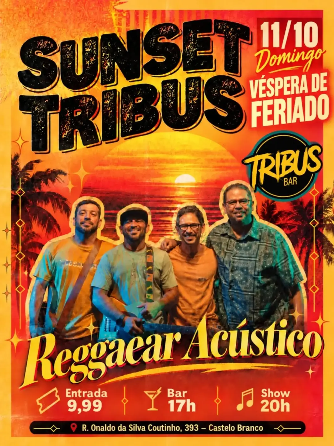 Flyer de Banda Reggaear