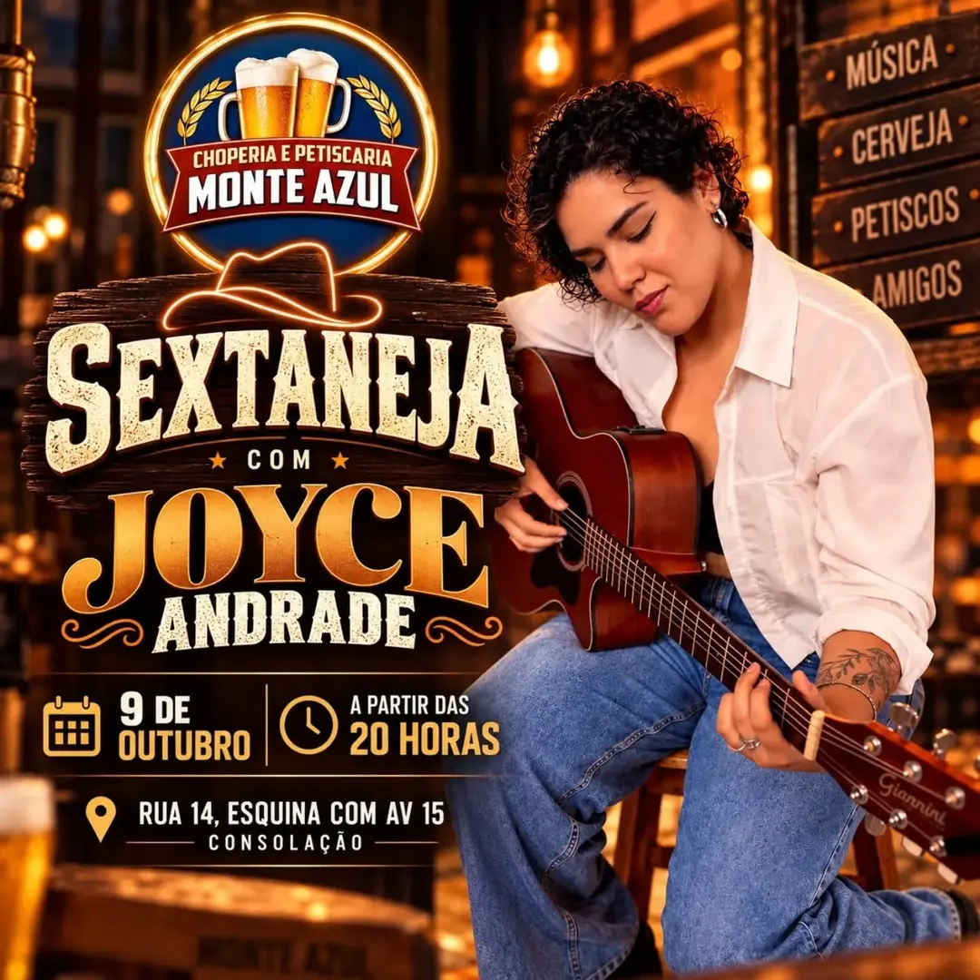 Flyer de Joy Andrade
