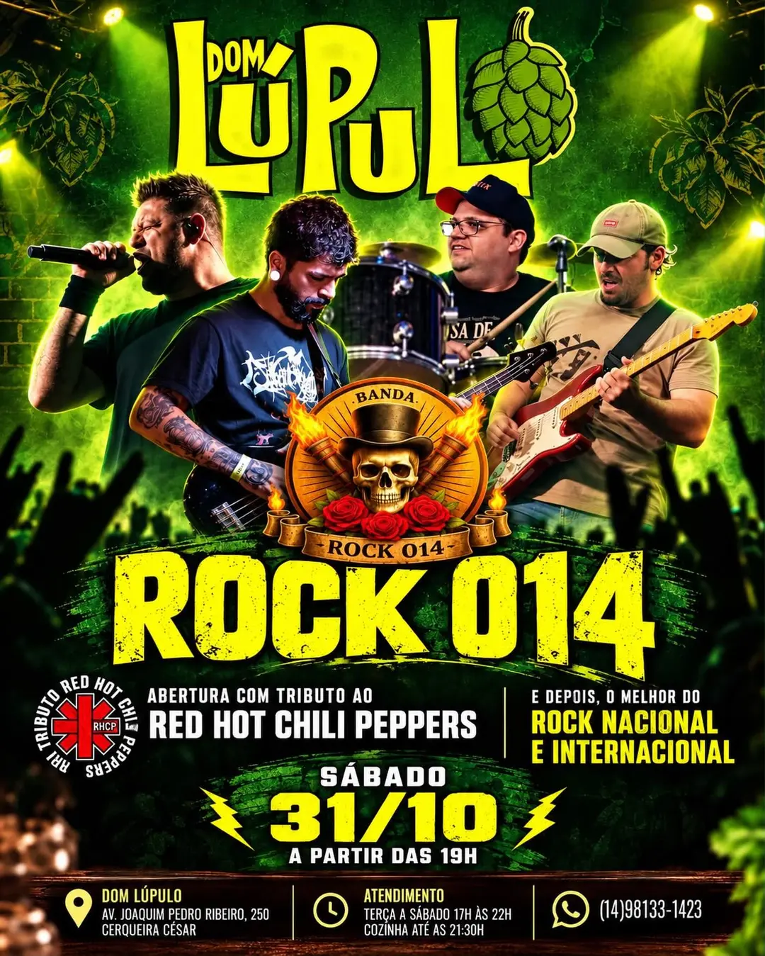 Flyer de Banda Rock 014