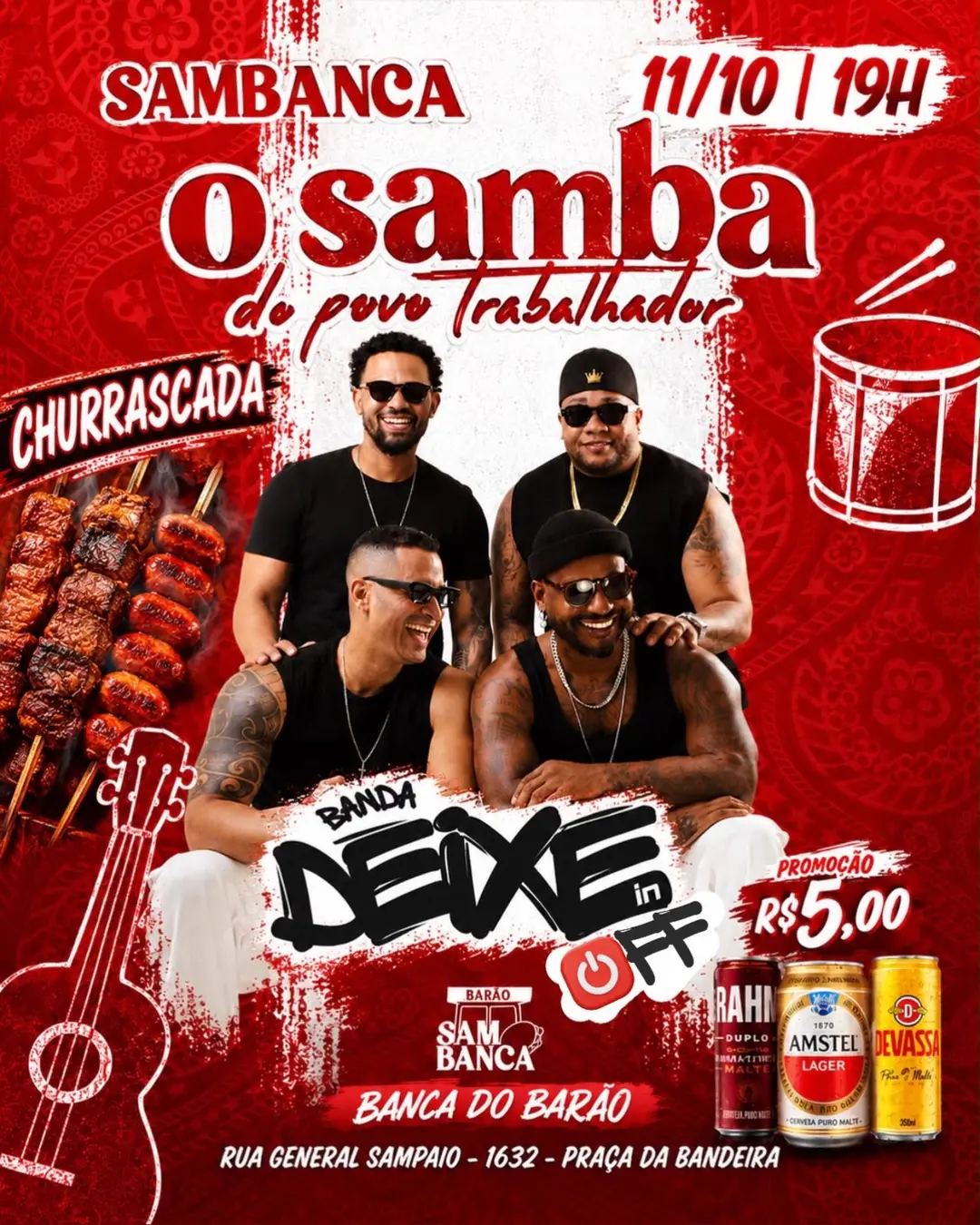 Flyer de Deixe In Off