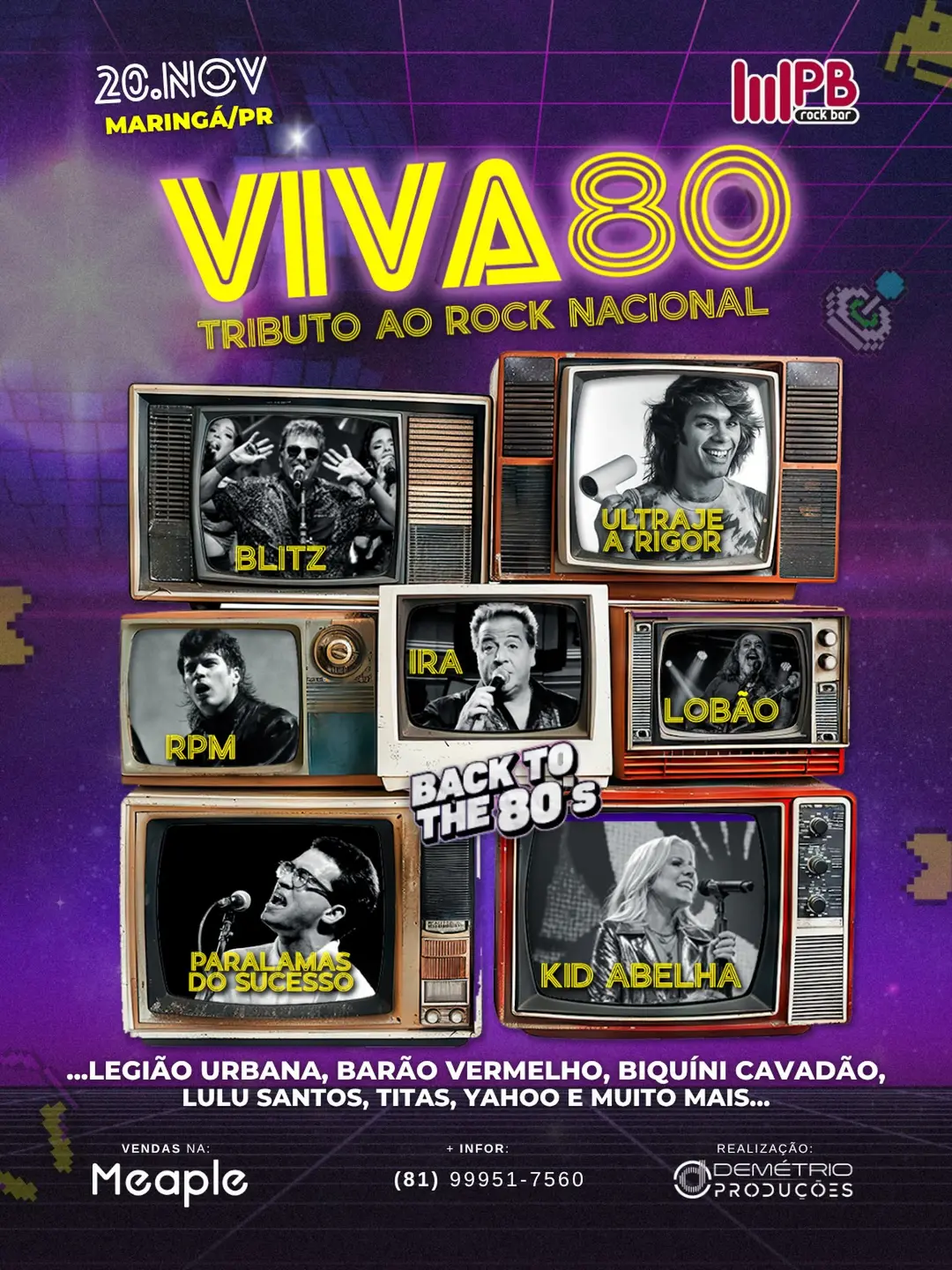 Flyer de Viva 80