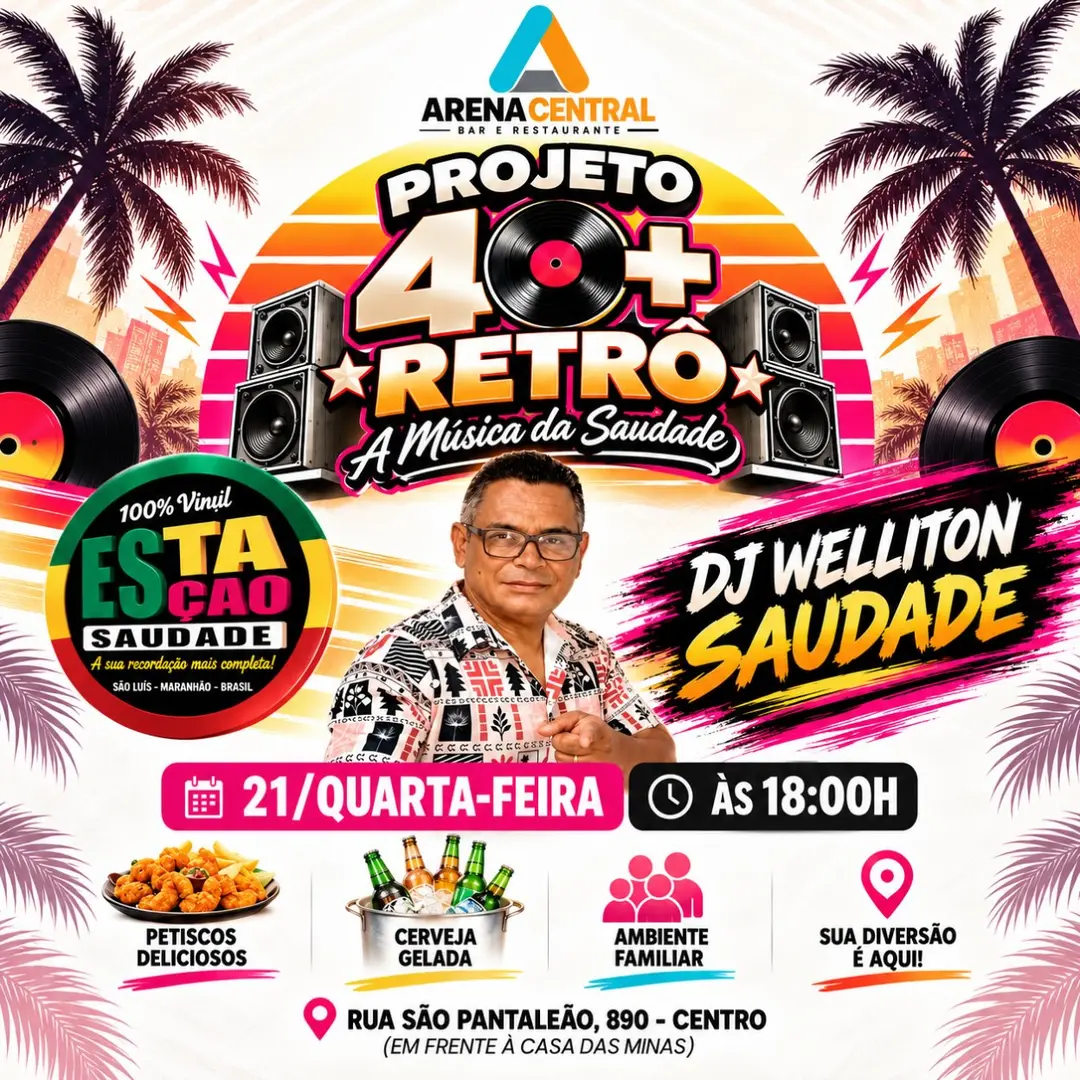 Flyer de DJ Welliton Saudade