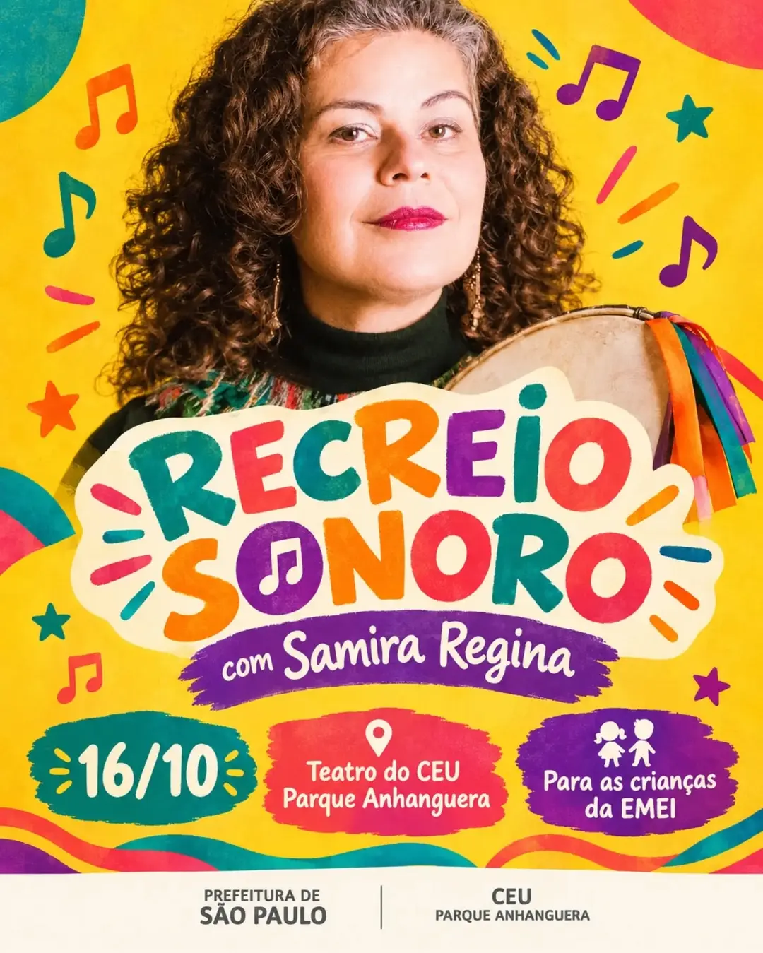 Flyer de Samira Regina