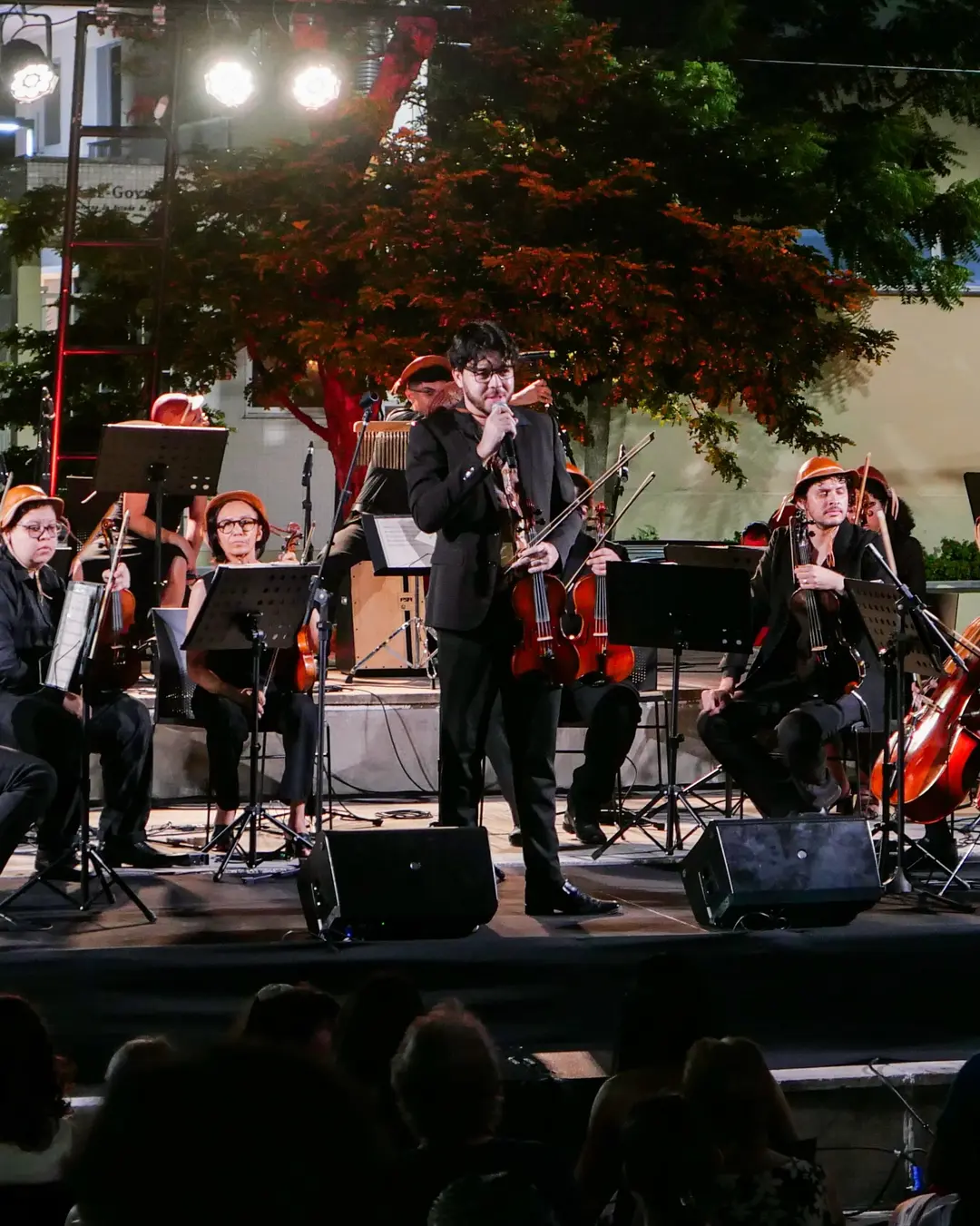 Flyer de Orquestra de Câmara Heitor Villa-Lobos