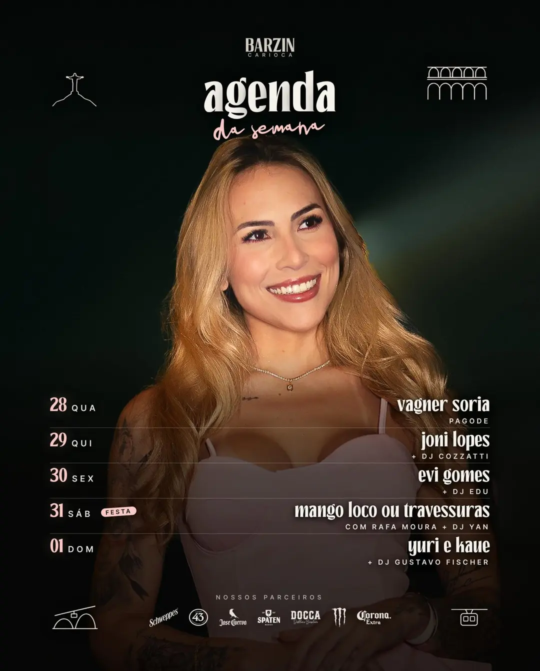 Flyer de Felipe Cozzatti e Joni Lopes