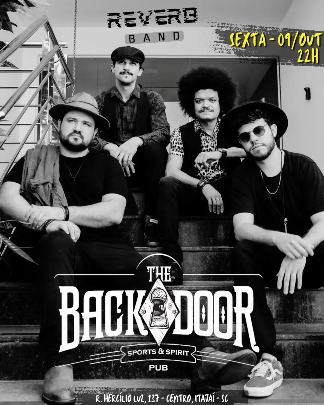 Flyer de Reverb Banda