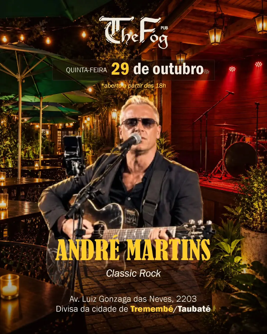 Flyer de André Martins