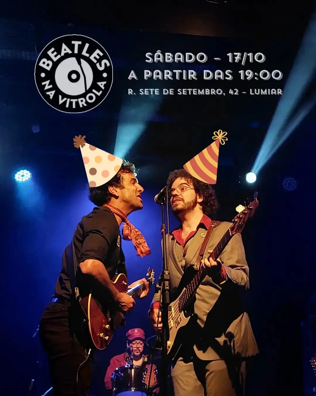 Flyer de Victor Nogueira