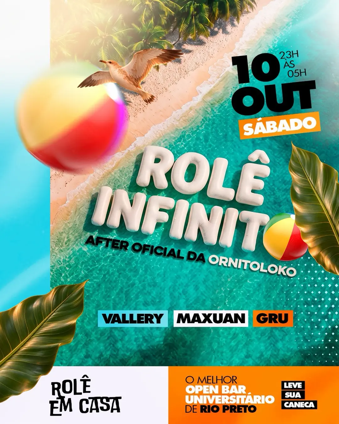 Flyer de Vallery, Maxuan e Gru