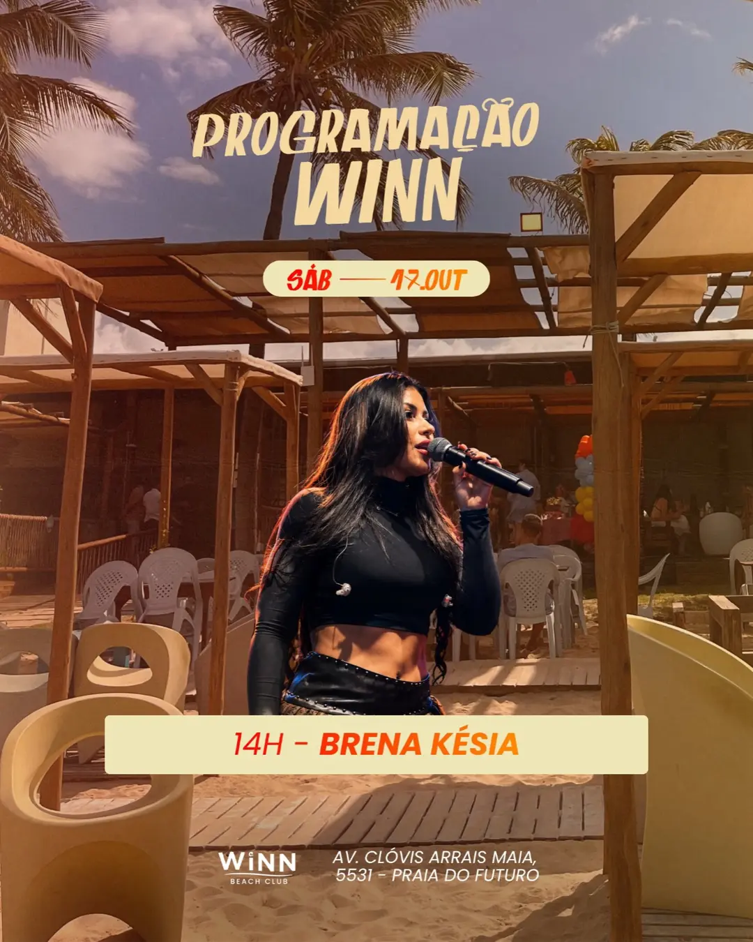 Flyer de Brena Késia