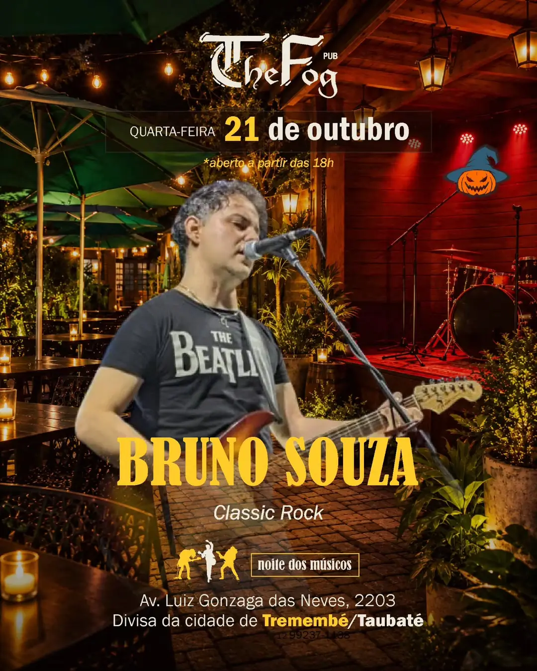 Flyer de Bruno Souza