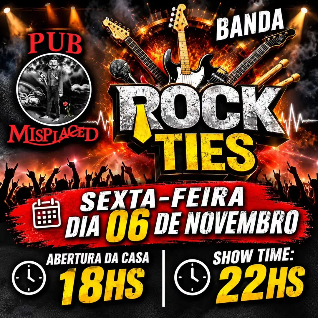 Flyer de Rock Ties