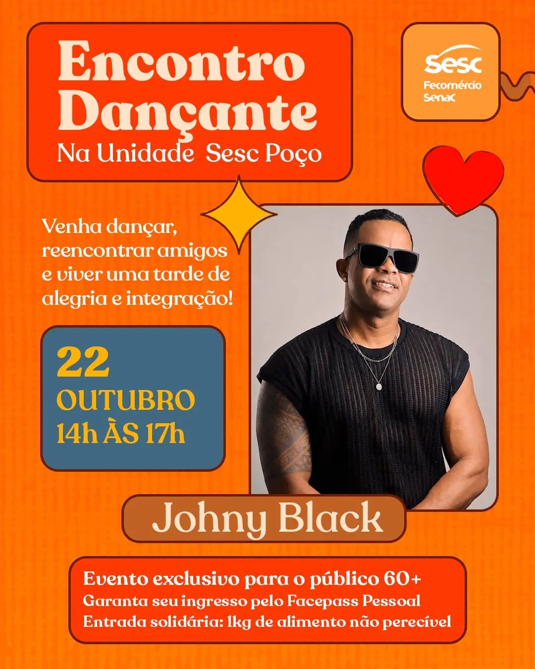 Flyer de Johnny Black