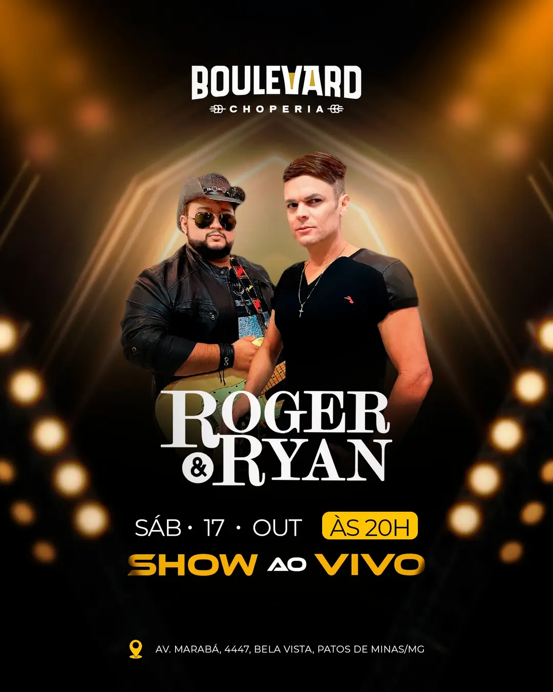 Flyer de Roger & Ryan
