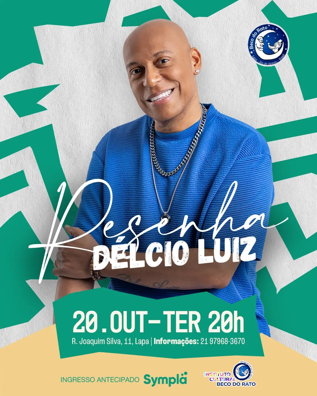 Flyer de Delci Luiz