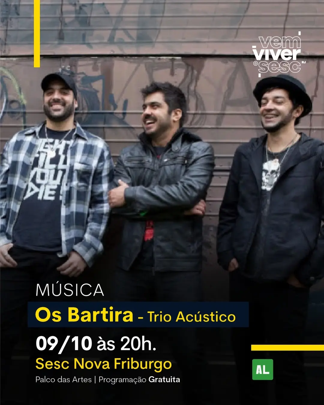 Flyer de Os Bartira
