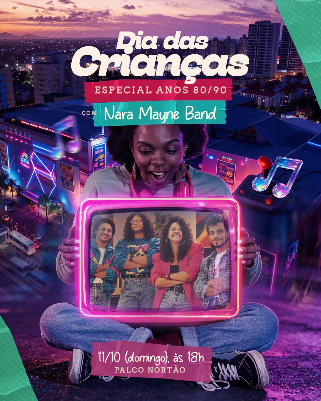 Flyer de Nara Mayne Band