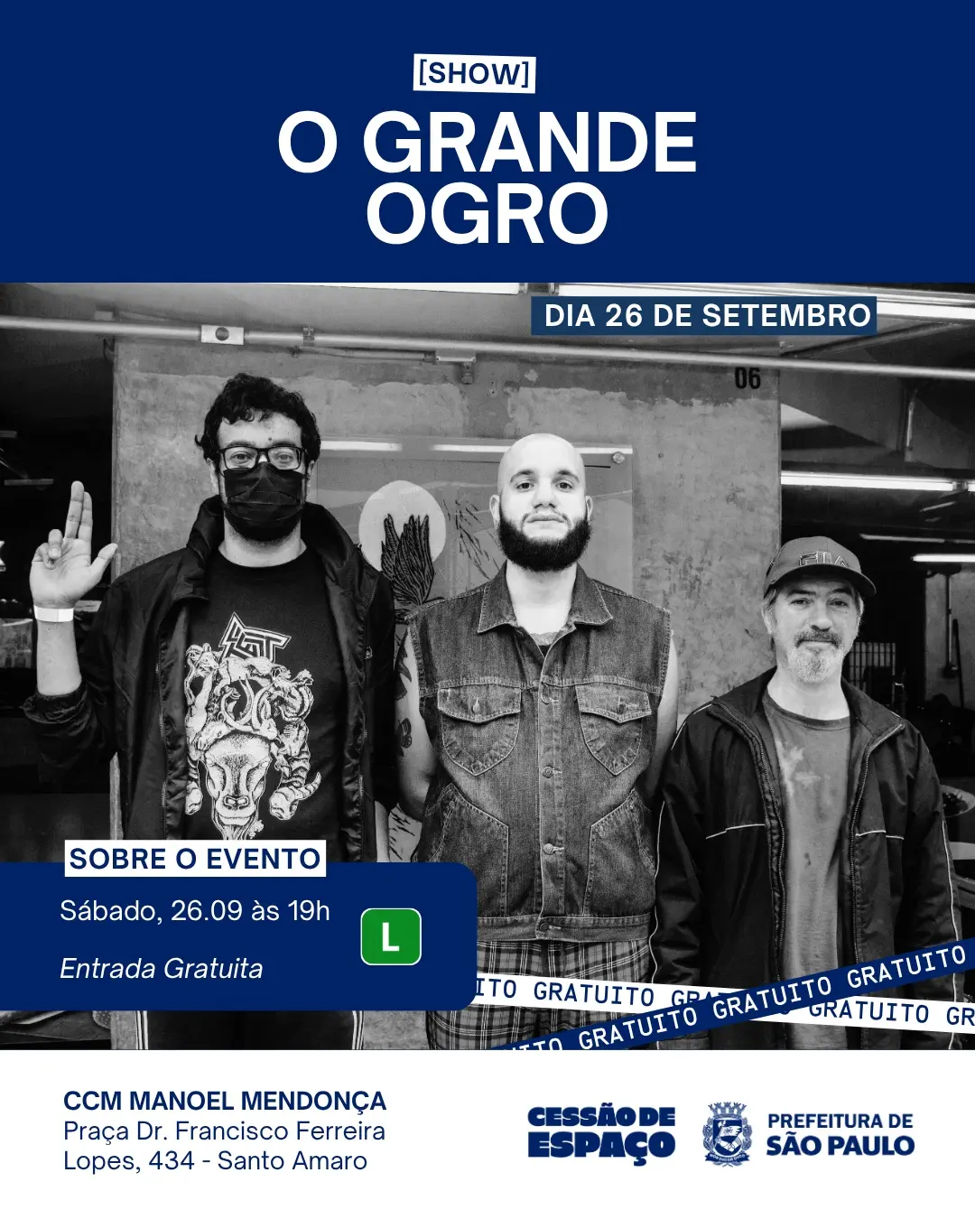 Flyer de O Grande Ogro