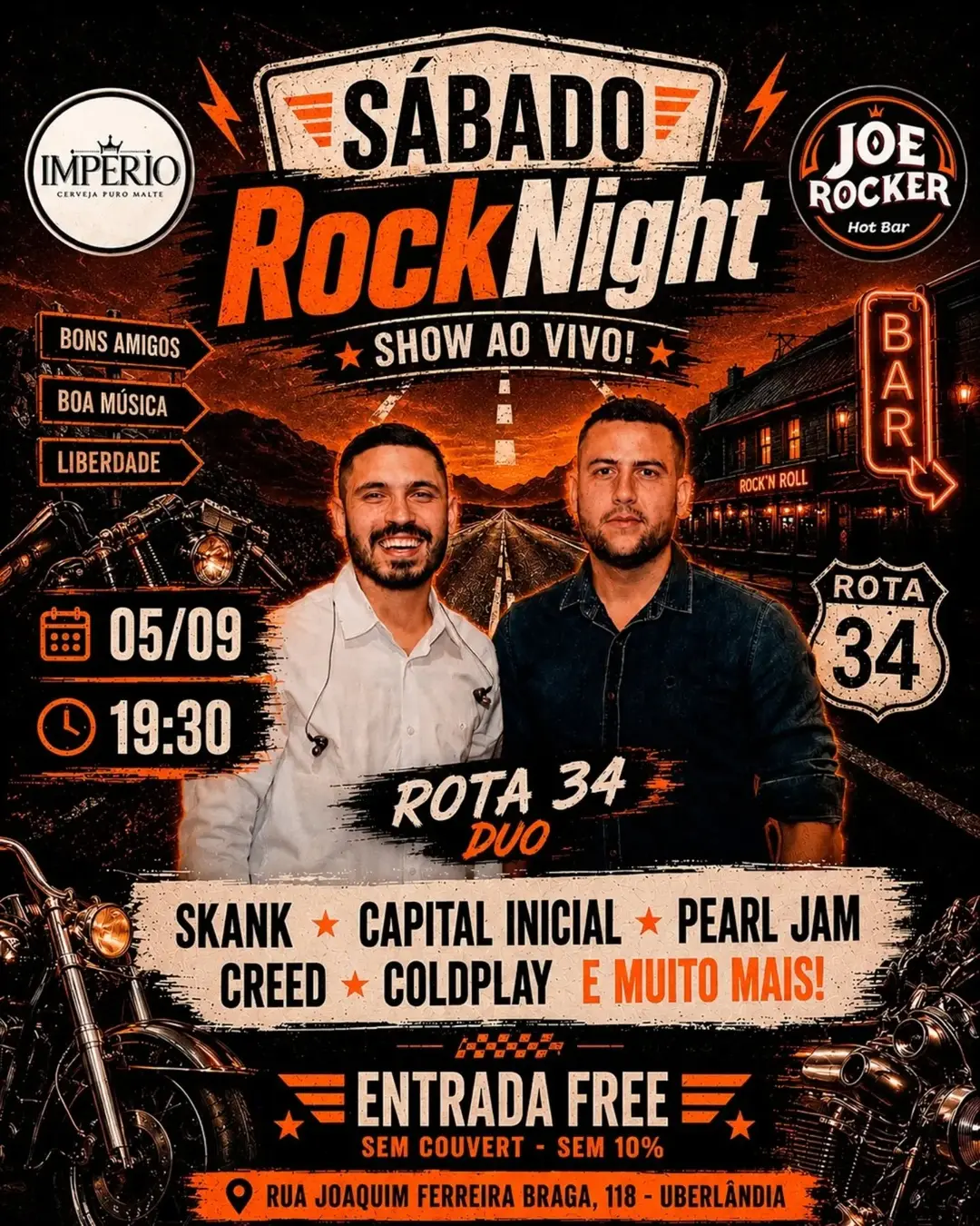 Flyer de Rota 34 Duo