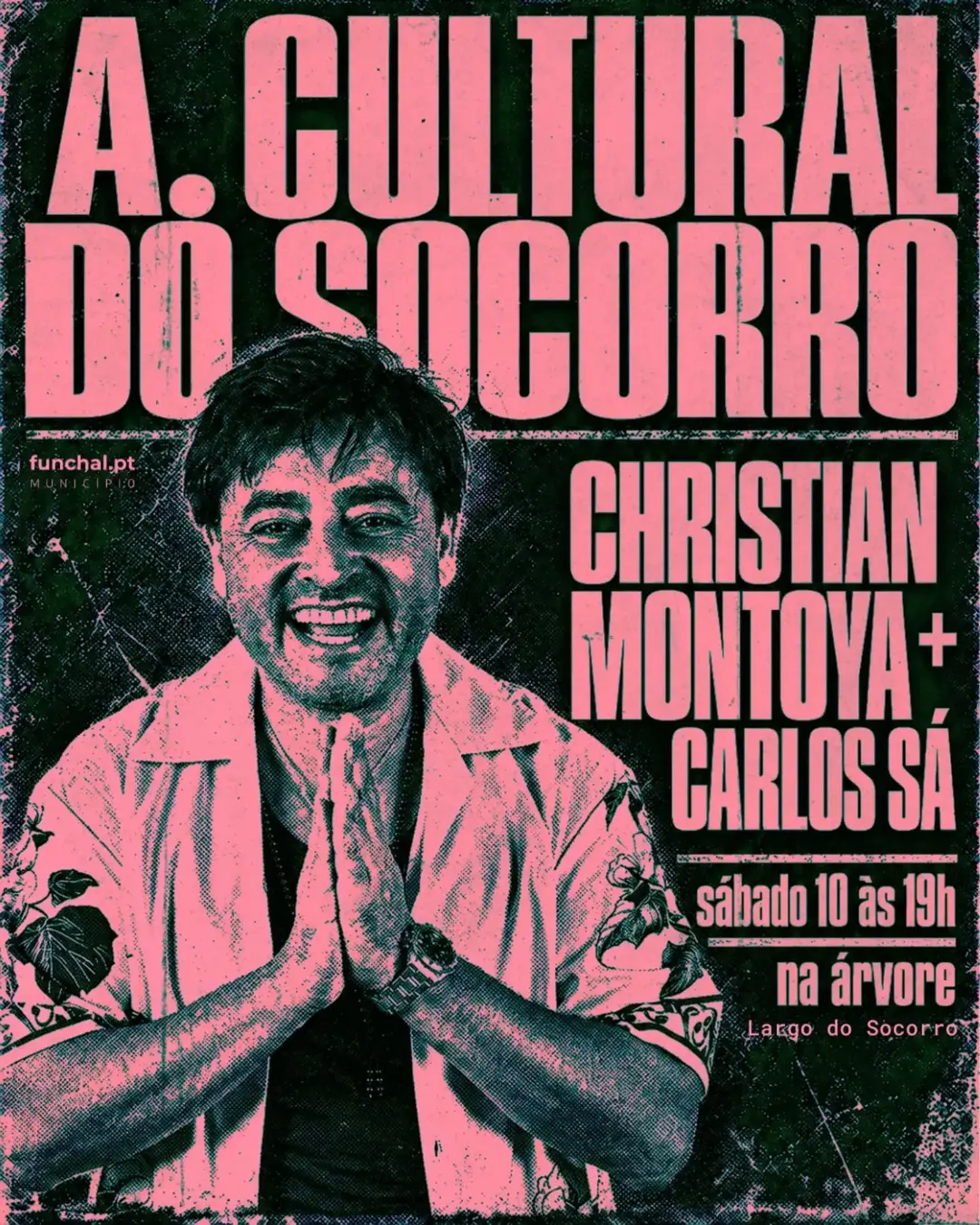 Flyer de Christian Montoya e Carlos Sá