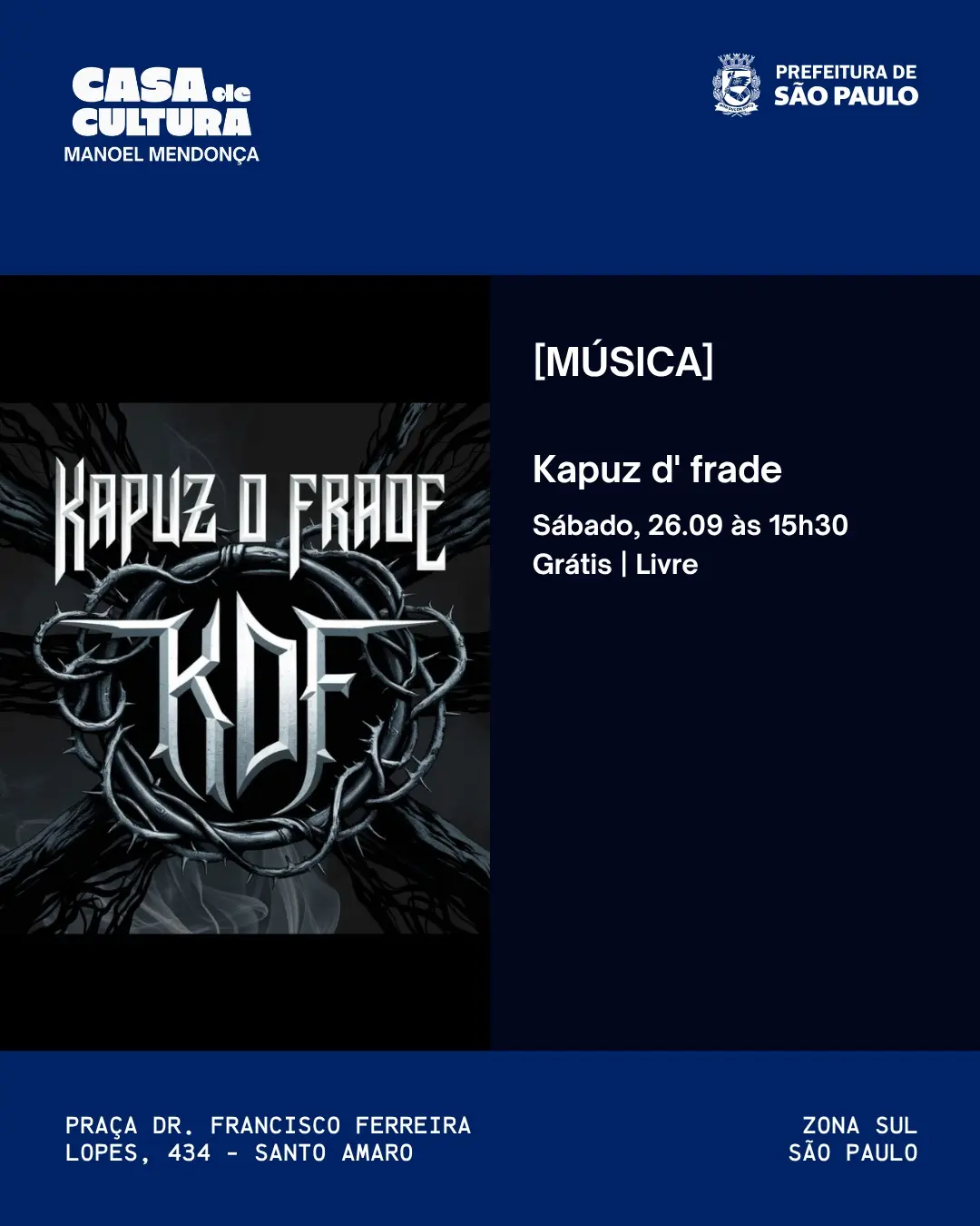 Flyer de Kapuz d’ Frade