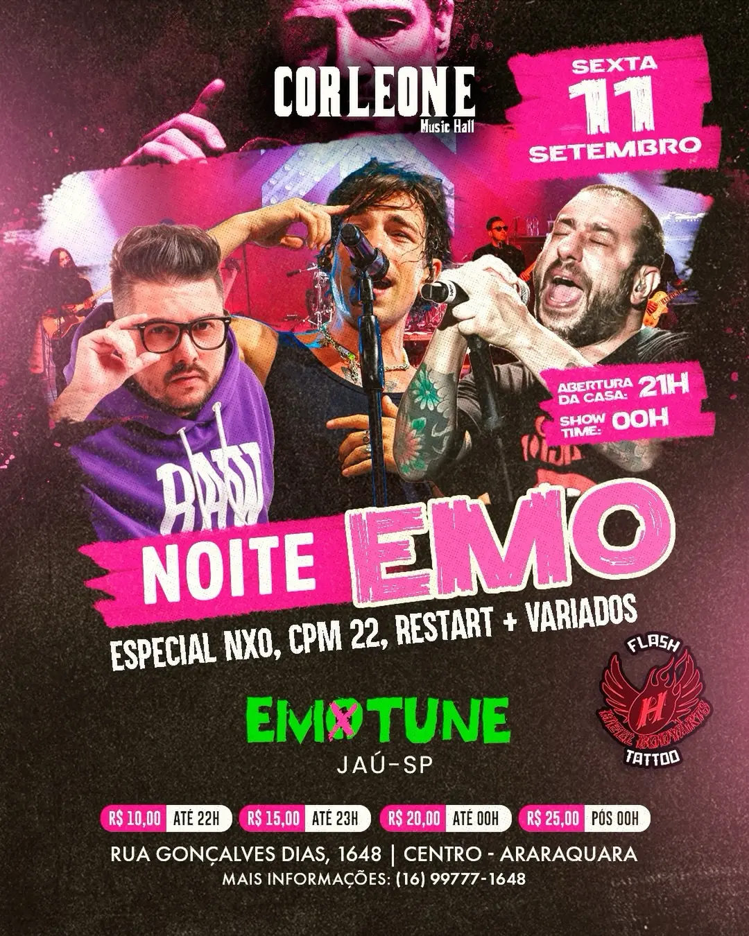 Flyer de EMxTN
