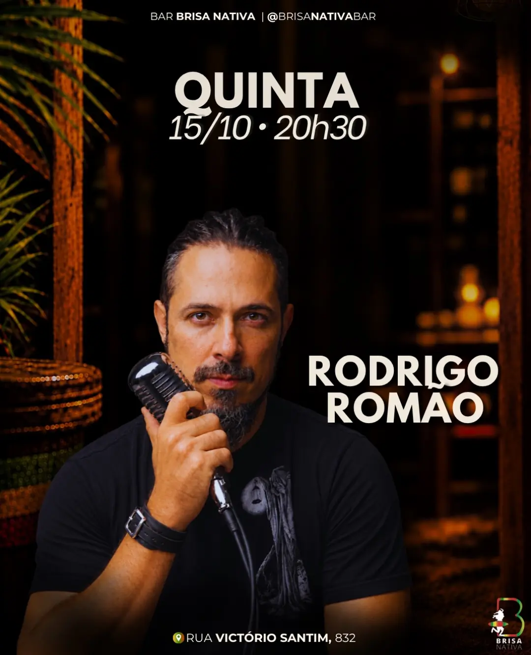 Flyer de Rodrigo Romão