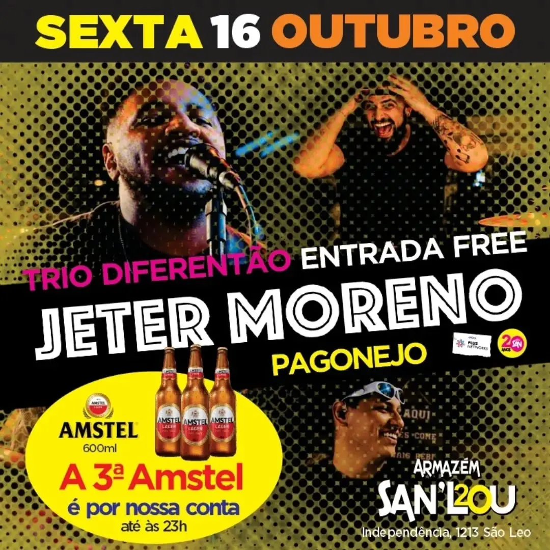 Flyer de Jeter Moreno