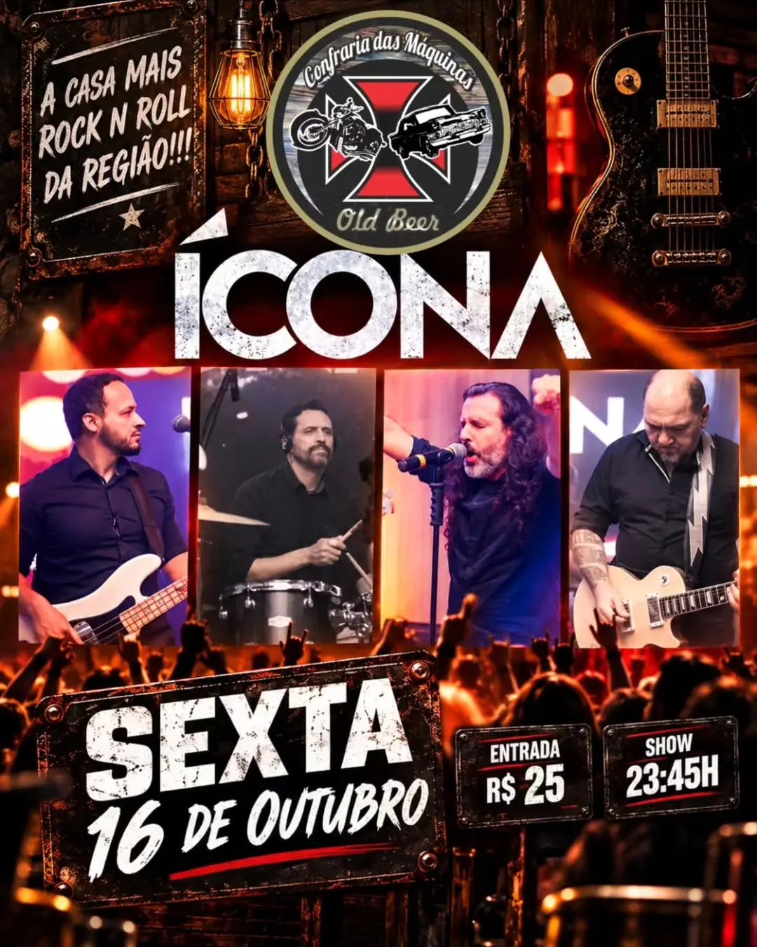 Flyer de Icona Rock