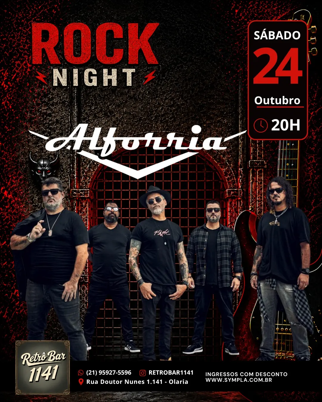 Flyer de Banda Alforria