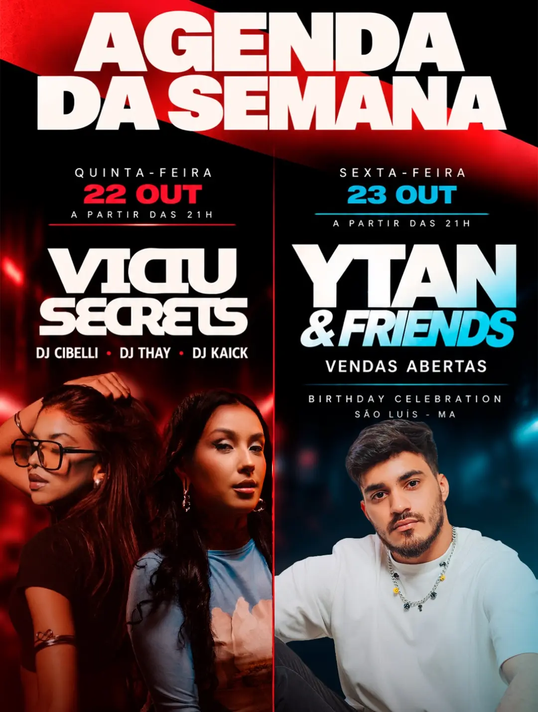 Flyer de DJ Ytan