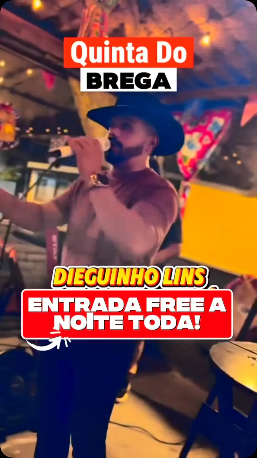 Flyer de Dieguinho Lins