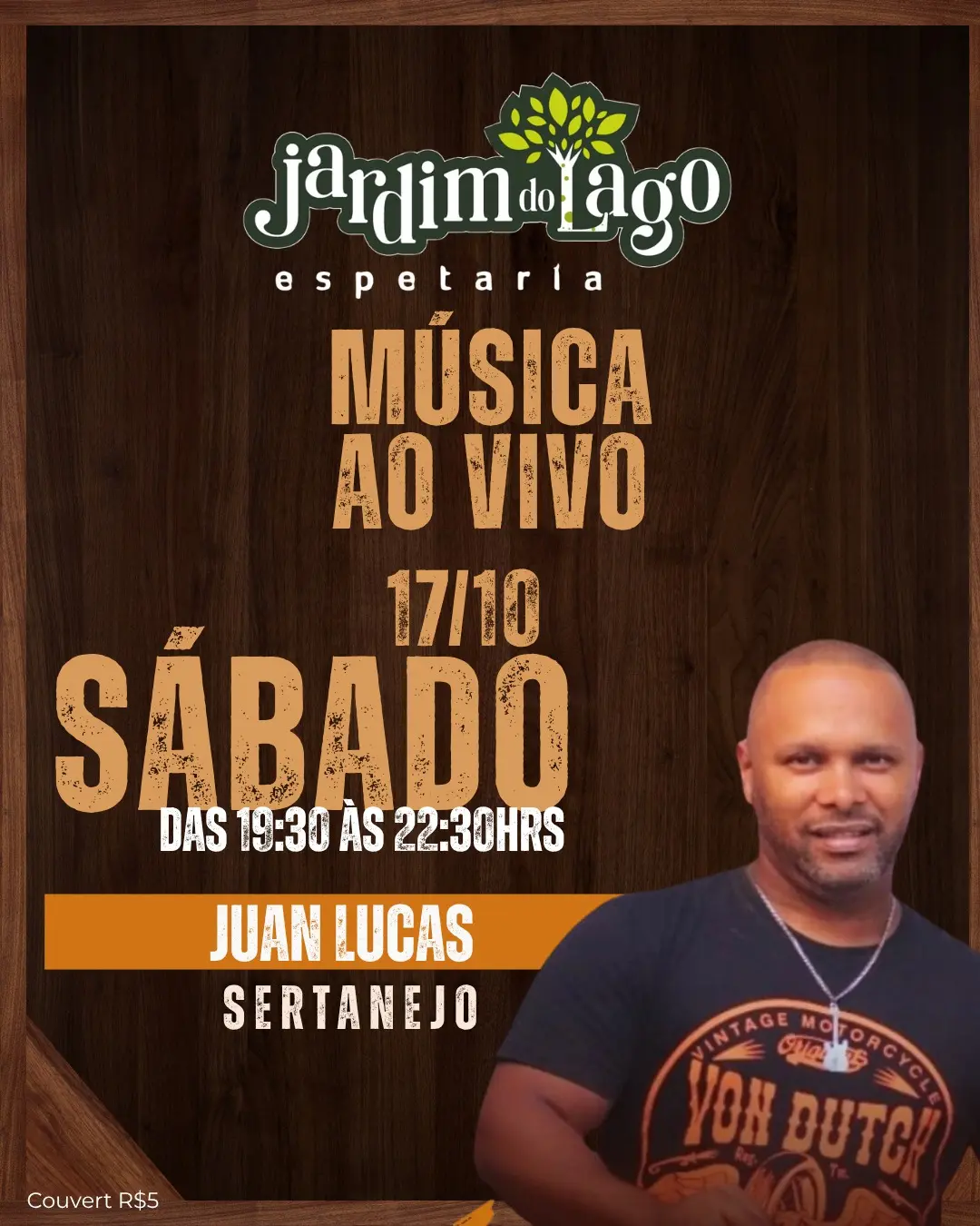 Flyer de Juan Lucas
