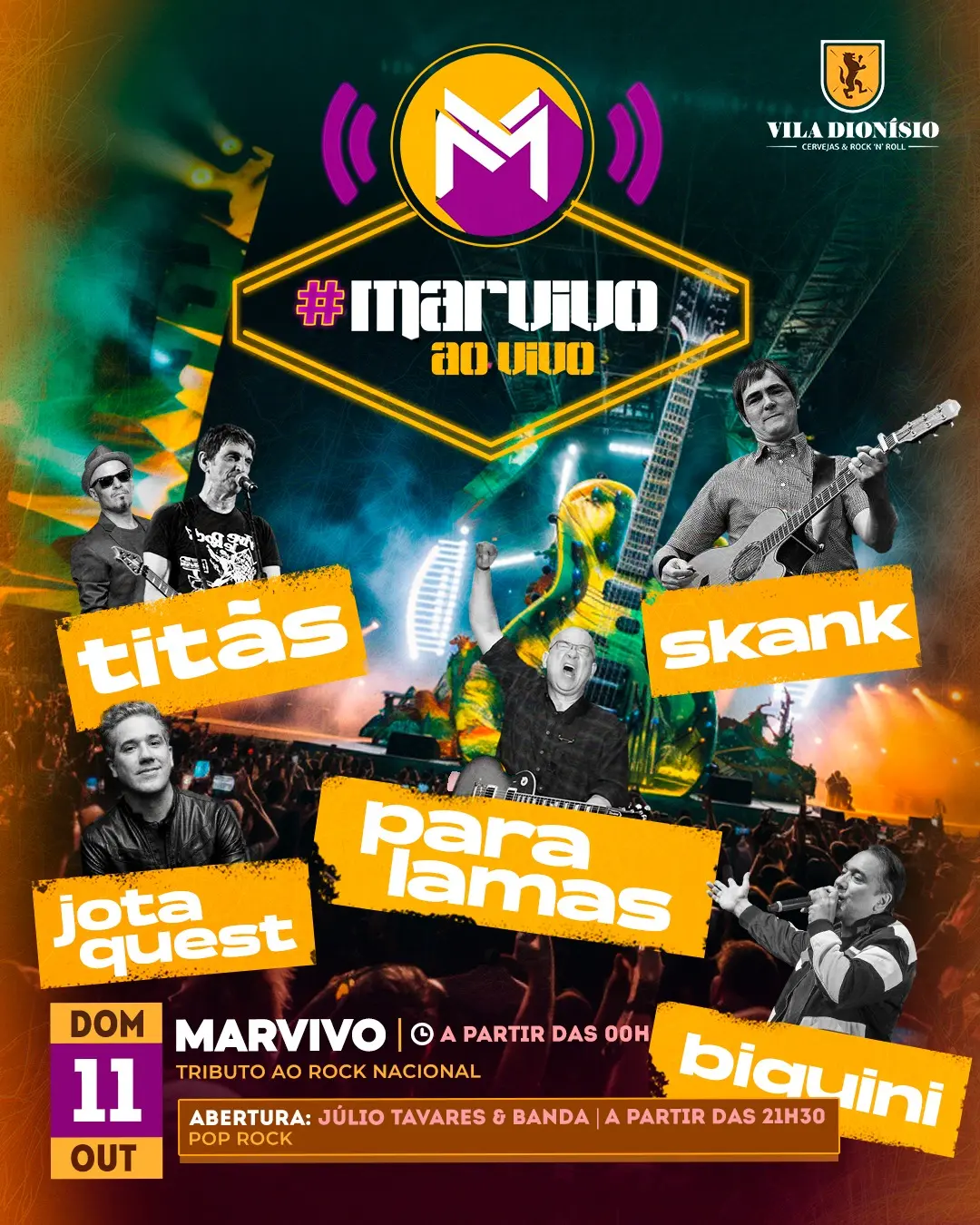Flyer de Marvivo