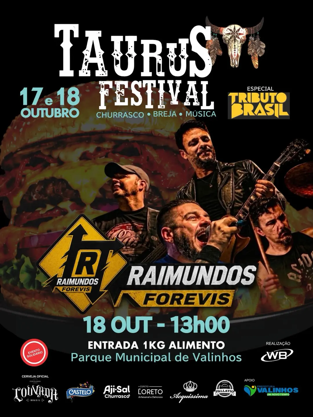 Flyer de Raimundos Forevis, Urbanus e Cólica Renal